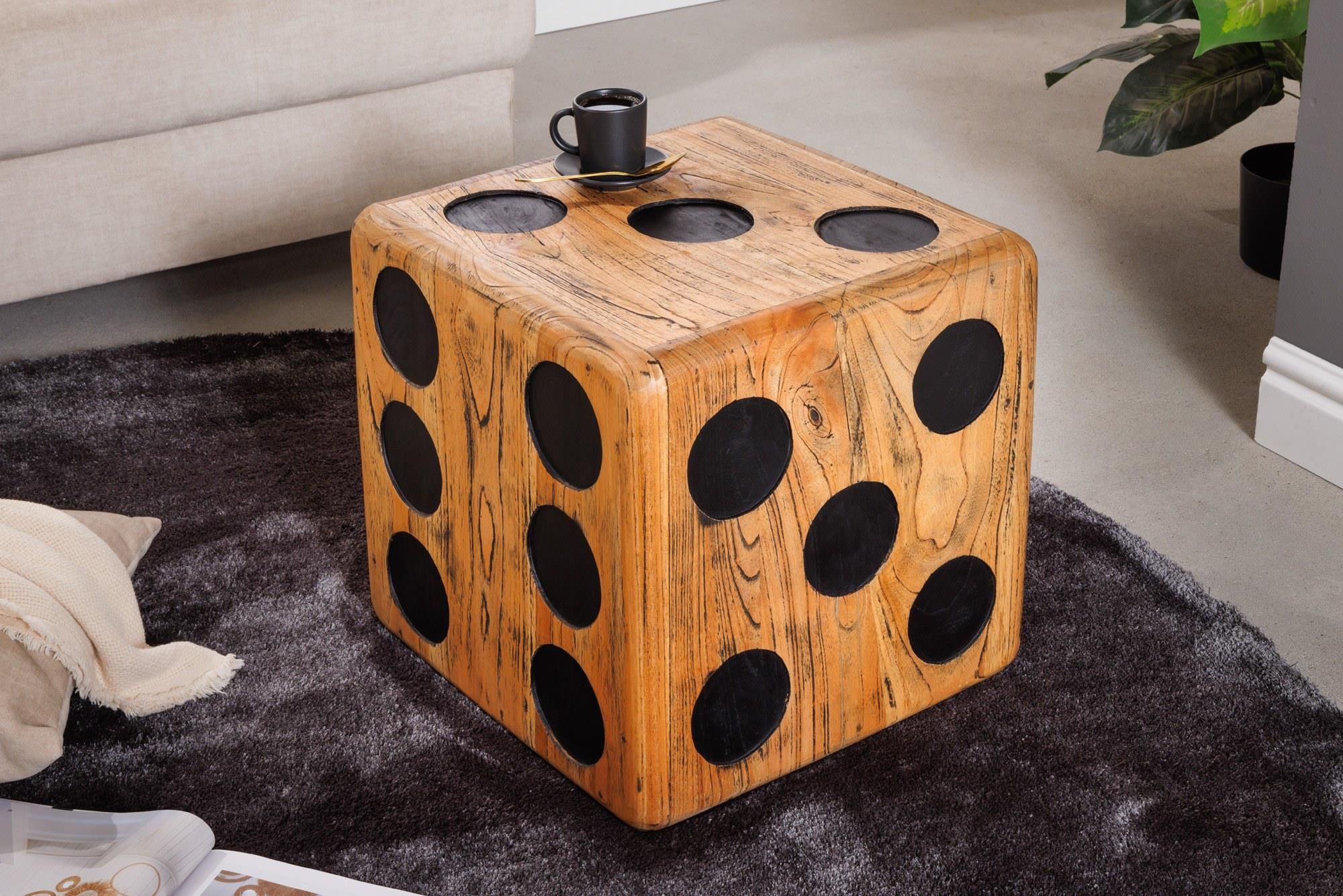 Stolik Cube 40Cm Naturalny 41811 4630 - Opinie i atrakcyjne ceny na ...