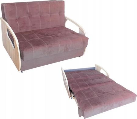 Amerykanka Różowa Fotel Do Spania Sofa Kanapa Rozkładana Julia Ii Standard 15156546747