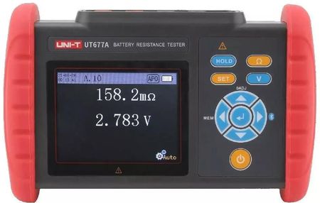 Uni-T Tester Rezystancji Wewnętrznej Akumulatora Ut677A