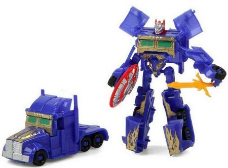 Bigbuy Fun Transformers Niebieski Robot Pojazd 24X17Cm
