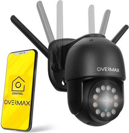 Overmax Kamera Ip Ov-Camspot 4.95 Obrotowa Zewnętrzna Wi-Fi 4Mpx Czarna (46037)