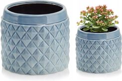 Polnix Osłonka Ceramiczna Niebieska 15X13cm Plx120916All