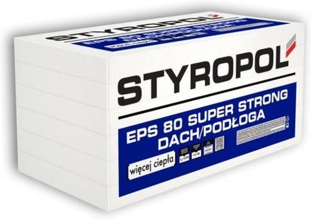 Styropol Płyty Styropianowe Eps80 Super Strong 1cm