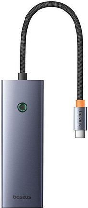 Baseus UltraJoy 7w1, USB-C - HDMI, VGA, 4xUSB 3.0, PD (szary)