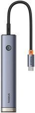 Baseus Metal Gleam Series 6w1 30Hz -USB-C do 3x USB 3.0 + HDMI + USB-C PD + Ethernet RJ45 (B0005280281101)