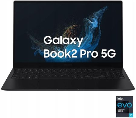 Laptop Samsung Galaxy Book2 Pro 15,6"/i7/16GB/512GB/Win11 Grafit (NP955XEDKA1SE)