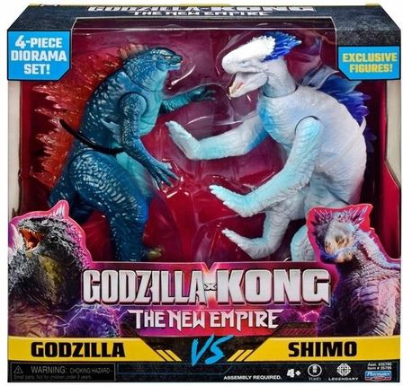 Playmates Toys The New Empire Godzilla X Kong Zestaw Vs Shimo