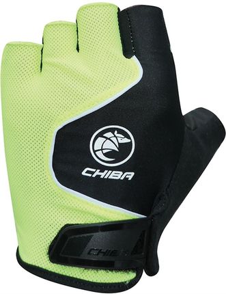 Rękawiczki Krótkie Chiba Cool Air Czarny-Żółty
