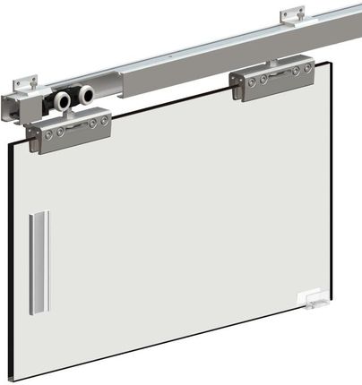 Zestaw do drzwi szklanych 1560 mm MANTION HERKULES HG20 (213-374), aluminium