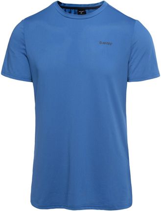 Hi-Tec Koszulka Techniczna Męska Z Krótkim Rękawem T-Shirt Hadi Niebieski L