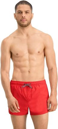 Spodenki plażowe męskie kąpielowe Puma Swim Men Short Length Swim Shorts 1P czerwone (907658-02)