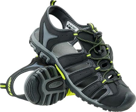 Męskie sandały Hi-tec Eritio black/lime rozmiar 42