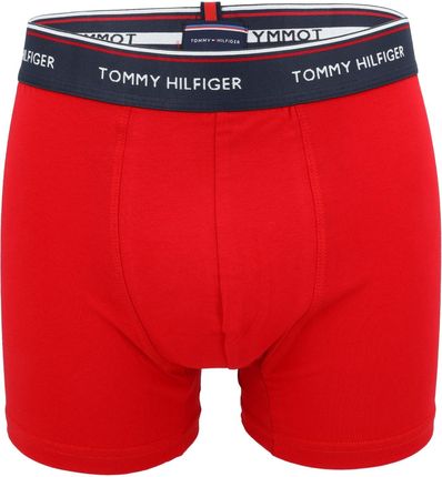 Bokserki męskie majtki czerwone TOMMY HILFIGER rozmiar XL
