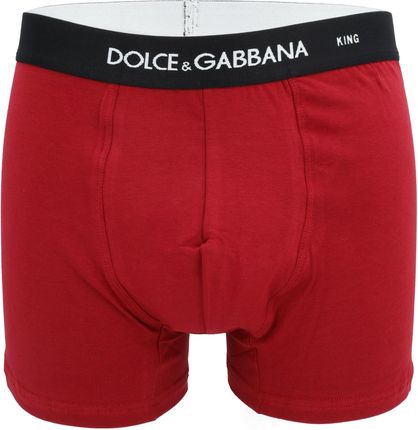 Bokserki męskie majtki czerwone DOLCE & GABBANA rozmiar L