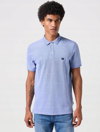 Wrangler Koszulka Męska Refined Polo Shirt Blue 112350391 M