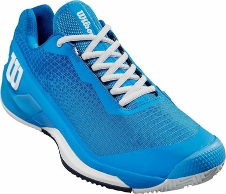 Wilson Rush Pro 4.0 Clay Mens Tennis Shoe French Blue/White/Navy Blazer 42 2/3 Męskie buty tenisowe