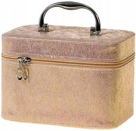 Kuferek M walizka z lustrem zapinany na zamek Adar