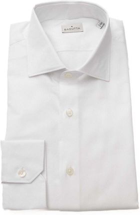 Koszula marki Bagutta model 11509 MIAMI_E kolor Biały. Odzież męska. Sezon: