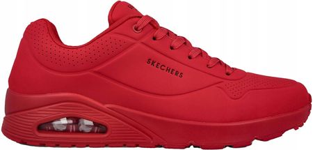 Sneakersy męskie Skechers Uno Stand On Air buty sportowe czerwone (52458-RED)