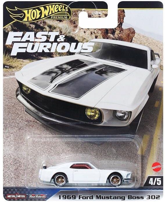 Hot Wheels Car Culture Fast & Furious 1969 Ford Mustang Boss 302