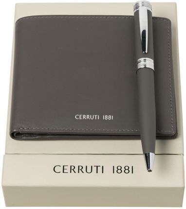 Cerruti 1881 Zestaw Upominkowy Długopis I Portfel - Nlm914X + Nsg9144X