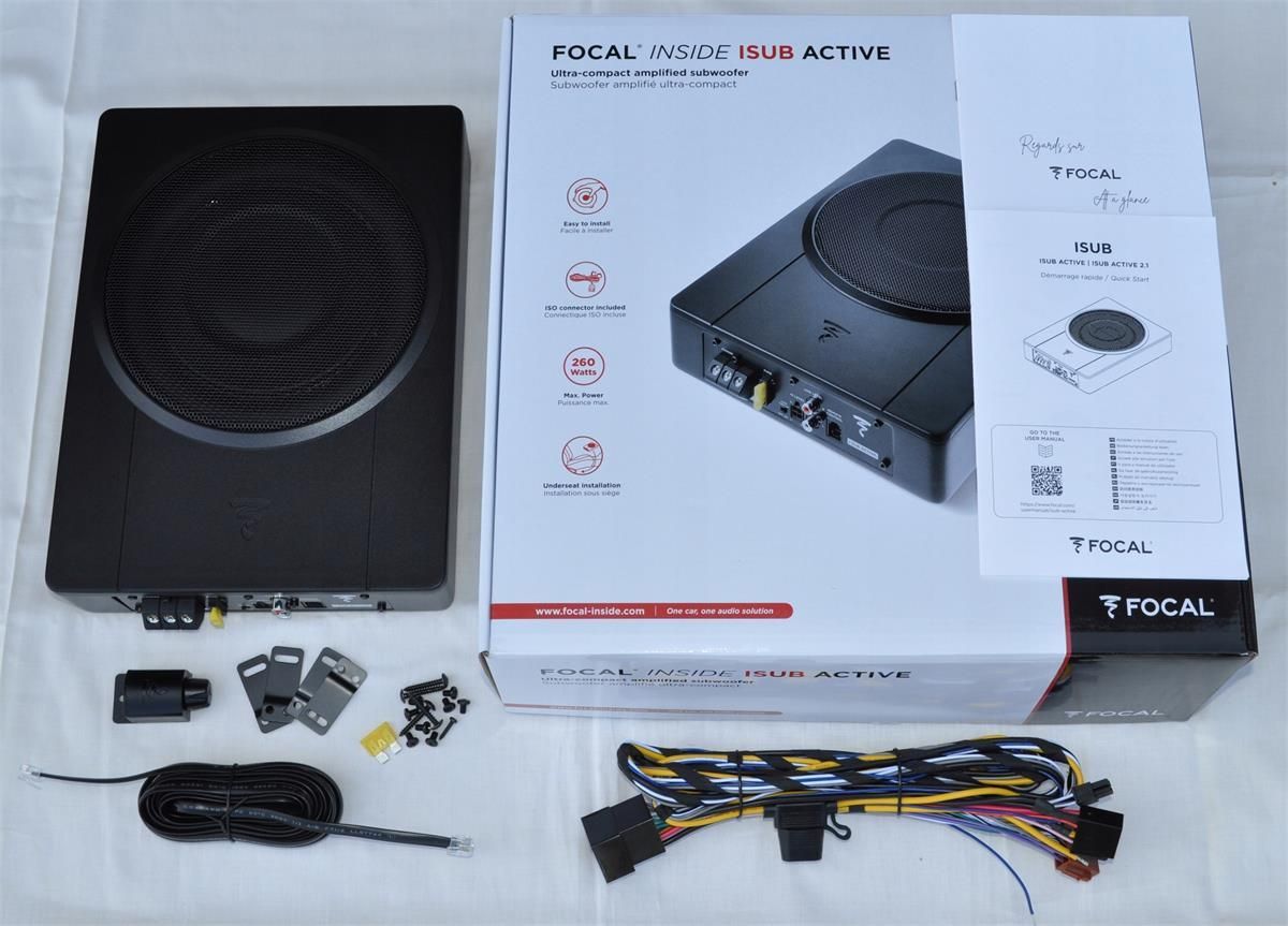 фото Автосабвуфер Focal JMLab ISUB ACTIVE