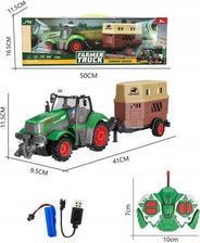 Askato Traktor R/C Z Przyczepą Do Przewożenia Koni