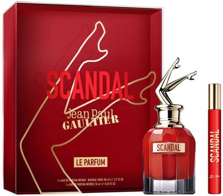 Jean Paul Gaultier Scandal Le Parfum zestaw - woda perfumowana  80 ml + woda perfumowana  10 ml