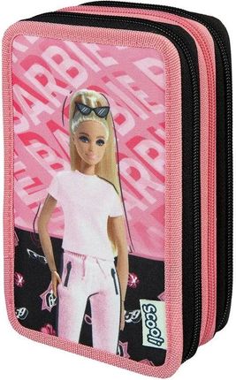 Cass Film Piórnik Potrójny Z Wyposażeniem Barbie