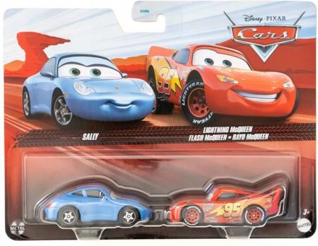Mattel Disney Pixar Cars Auta Zygzak Mcqueen Sally Dwupak DXV99 HTX07