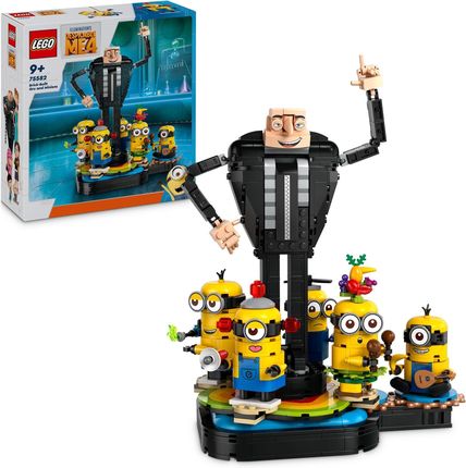 LEGO Despicable Me 4 75582 Gru i minionki z klocków
