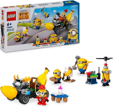 LEGO Despicable Me 4 75580 Minionki i bananowóz