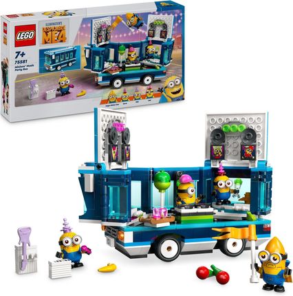 LEGO Despicable Me 4 75581 Imprezowy autobus minionków