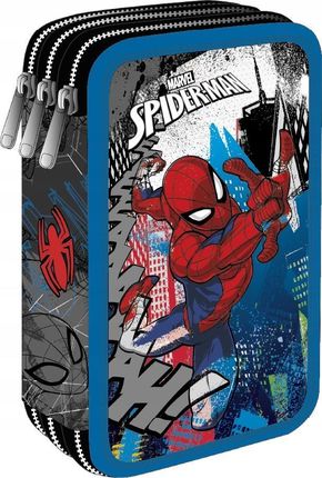 Coolpack Piórnik Potrójny Z Wyposażeniem Jumper 3 Disney Core Spiderman F067777