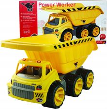 Zdjęcie Big Wywrotka Gigant Auto Ciężarówka Samochód Duża Piasku Power Worker - Katowice