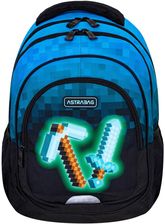 Zdjęcie Astra Astrabag Plecak Trzykomorowy Blue Pixel Ab300 - Rawicz