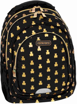 Astra Astrabag Plecak Trzykomorowy Golden Teddy Ab330