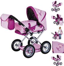 Knorr Toys  Wózek Dziecięcy Ruby Prince Ss Pink