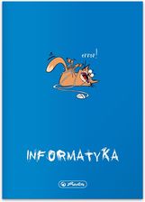 Zdjęcie Herlitz Zeszyt A5/60 Kratka Eco Pp Informatyka - Zduńska Wola