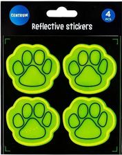 Zdjęcie Centrum Zestaw Naklejek Odblaskowych Łapka 4Szt. - Krzywiń