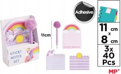 Zdjęcie Mp Main Paper Zestaw Notes Z Ołówkiem Unicorn - Wołomin