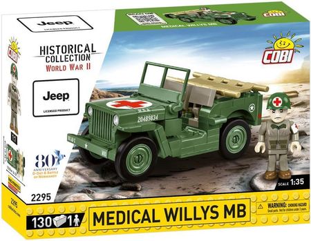 Cobi Klocki Medical Willys Mb 2295