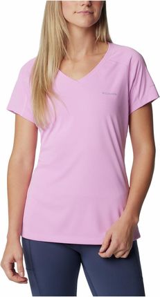 Koszulka damska Columbia Zero Rules™ Short Sleeve Shirt Wielkość: S / Kolor: fioletowy