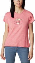 Zdjęcie Koszulka damska Columbia Sloan Ridge™ Graphic SS Tee Wielkość: L / Kolor: różowy - Świebodzin