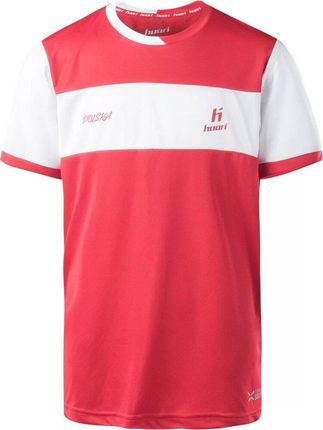 Dziecięca Koszulka Z Krótkim Rękawem Huari Alumni Poland T-Shirt Junior Racing Red/Bright White