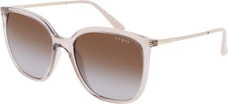 Vogue 0VO5564S Damskie okulary przeciwsłoneczne, Oprawka: Metal, brązowy