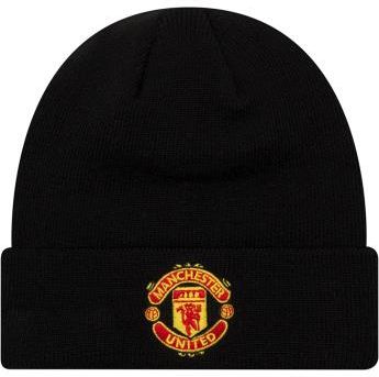 Manchester United Czapka Zimowa Cuff Knit Black