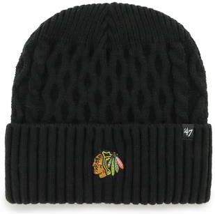 Chicago Blackhawks Czapka Zimowa Drumcliffe 47 Cuff Knit Black