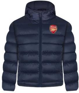 Arsenal Kurtka Zimowa Dla Dzieci Quilted Navy