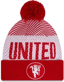 Manchester United Czapka Zimowa Engineered Cuff Red